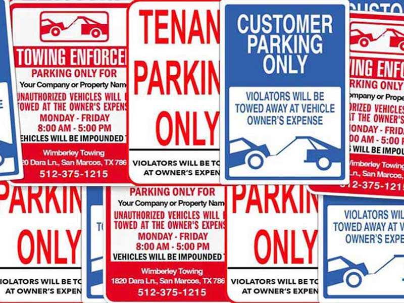 Parking Signs